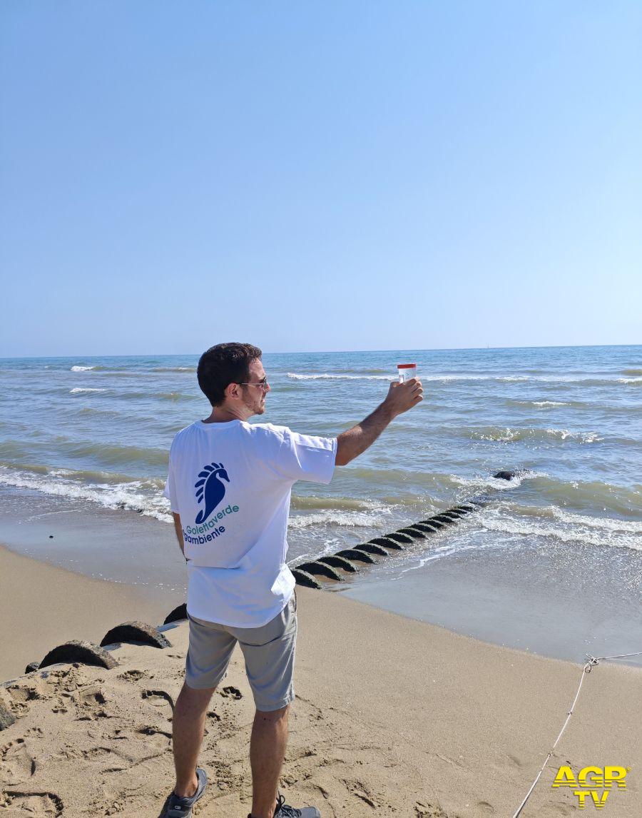 Goletta Verde i prelievi a mare