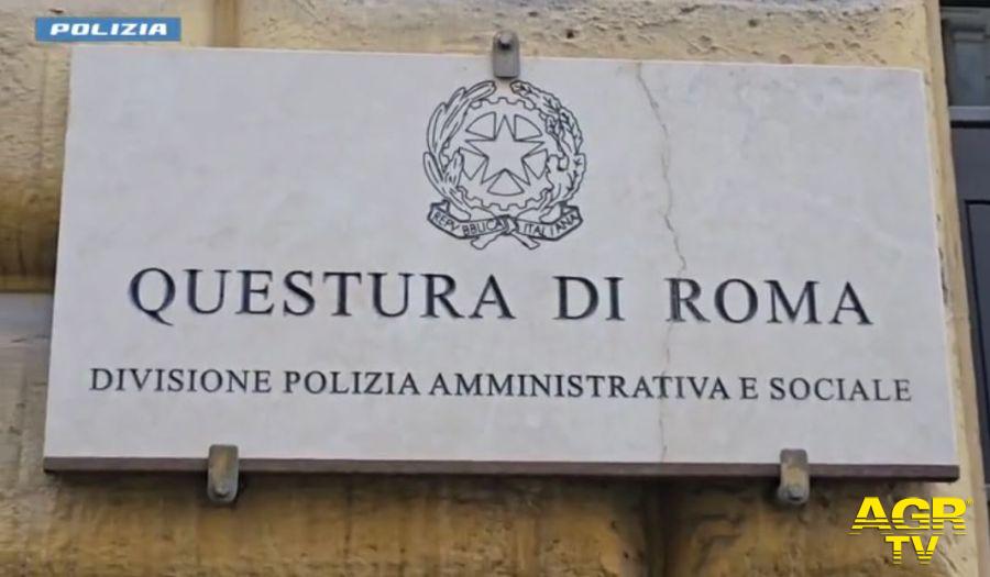 Questura di Roma - Divisione Polizia Amministrativa e Sociale Questura di Roma - Divisione Polizia Amministrativa e Sociale