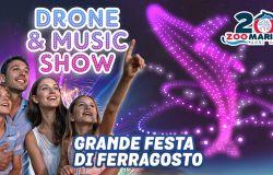 Zoomarine festeggia i 20 anni con il “Drone & Music Show”: oltre 250 droni illumineranno il cielo di Ferragosto