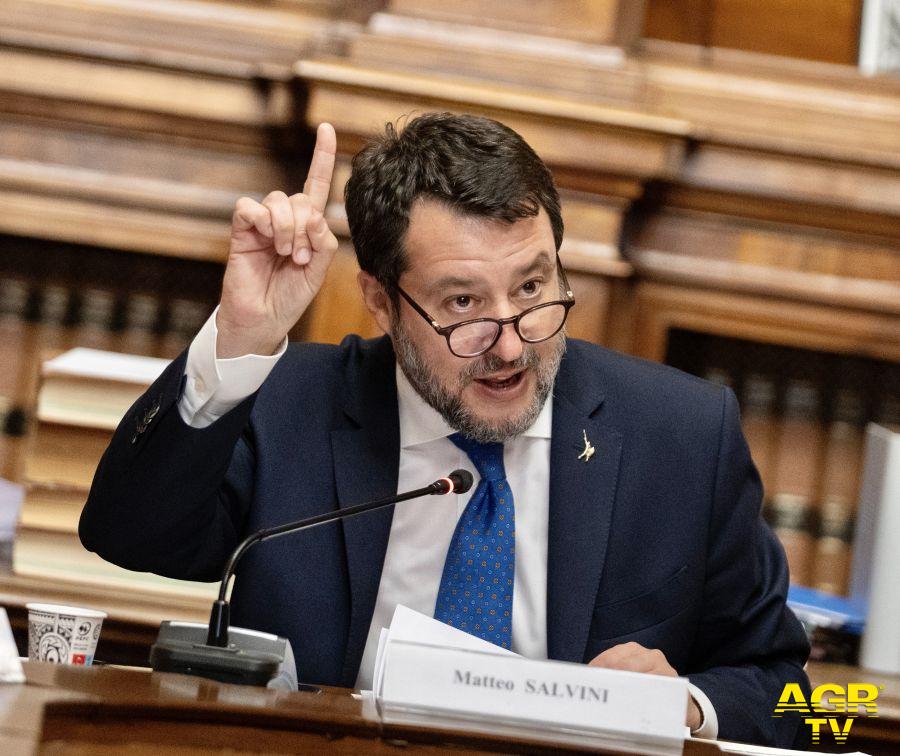 Matteo Salvini - Riunione della Cabina di regia per la crisi idrica Matteo Salvini - Riunione della Cabina di regia per la crisi idrica