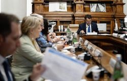 Riunione della Cabina di regia per la crisi idrica