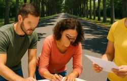 Infernetto, raccolta firme per nuove alberature su viale Castelporziano