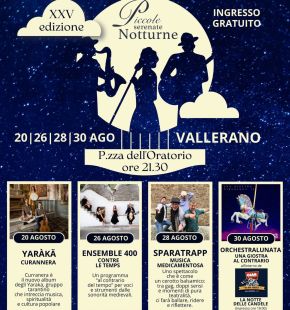 Vallerano, piccole serenate notturne....nella Tuscia che canta