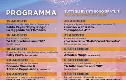 Pablo Reys, Jazz e Miss Italia a Fiumicino, Patty Pravo a Fregene, Adriano Pappalardo & Edoardo Vianello a Passoscuro, Minghi ad Aranova