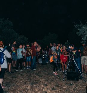 Ostia, all'Oasi Lipu oltre 500 persone ad osservare...le stelle