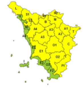 Temporali forti, allerta gialla per martedì 19 agosto
