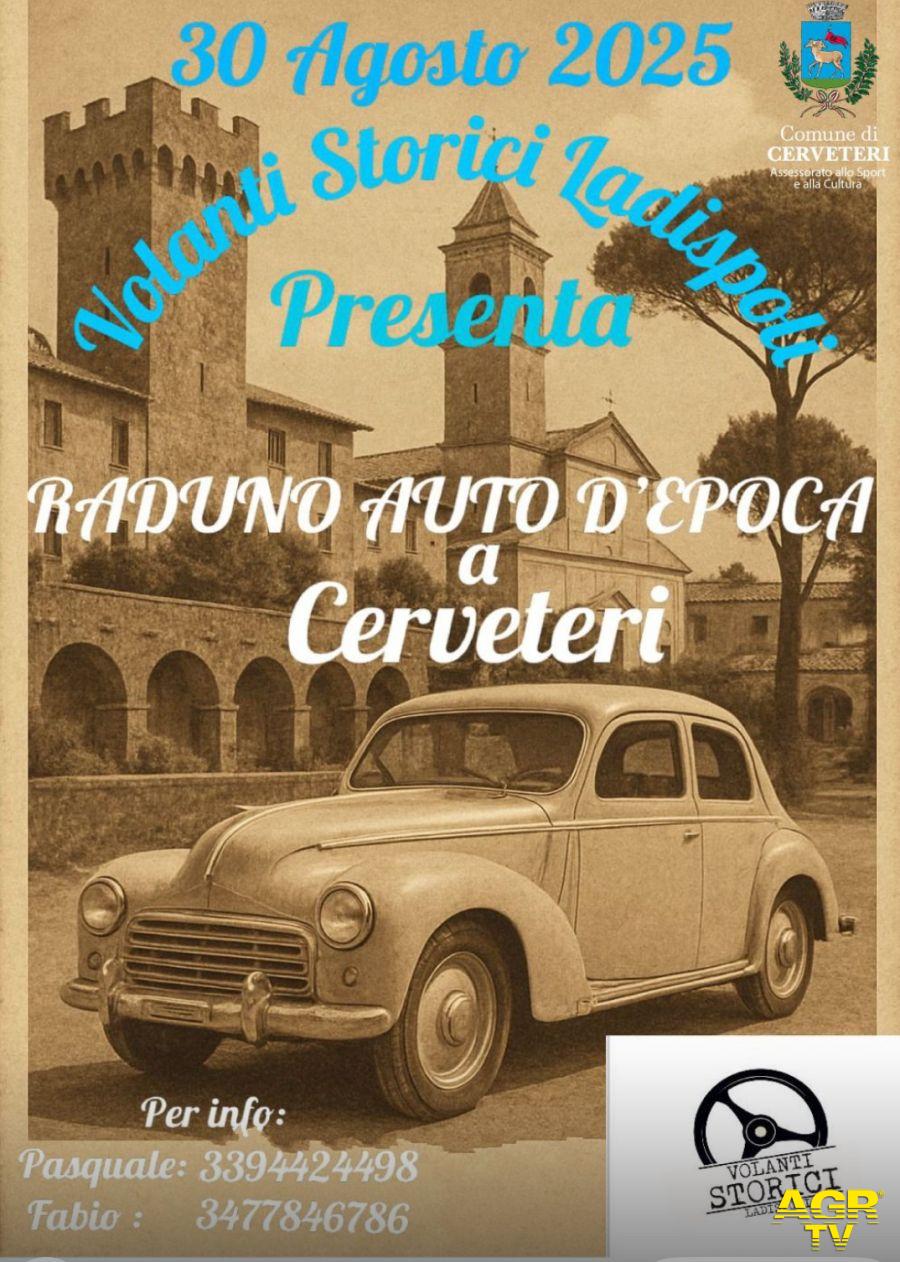 Motori d’altri tempi in scena alla Sagra dell’Uva e del Vino di Cerveteri