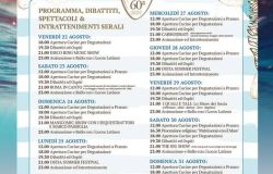 60° sagra della tellina programma