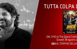 Una serata con....Lillo e il film: Tutta colpa del rock, il 28 agosto al The Space Cinema Parco dei Medici