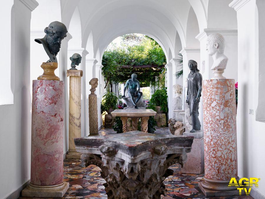 Villa San Michele: Loggia delle sculture by Pelle Bergström foto da comunicato stampa Villa San Michele: Loggia delle sculture by Pelle Bergström foto da comunicato stampa
