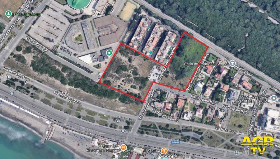 Aree interessate dagli interventi per il parco del mare Aree interessate dagli interventi per il parco del mare