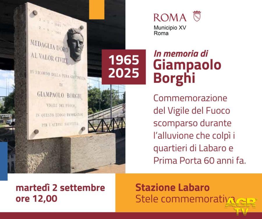 La stele che ricorda il sacrificio di Giampaolo Borghi La stele che ricorda il sacrificio di Giampaolo Borghi