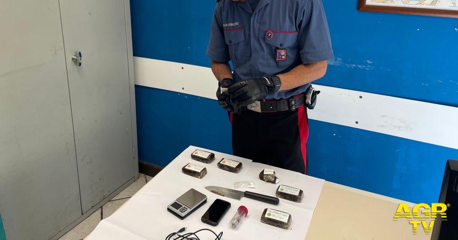 Carabinieri Trionfale droga e materiale sequestrato