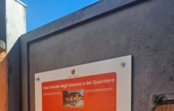 Casa sociale anziani del quartiere ad infernetto foto da facebook