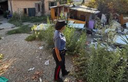 Carabinieri Cassia controlli presso ex Consorzio agricolo dismesso