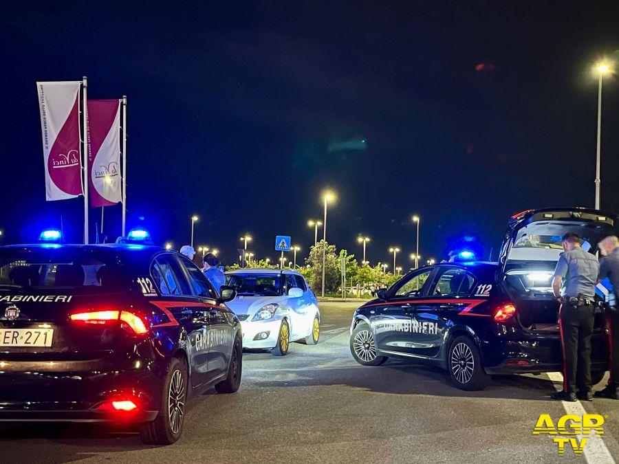 Carabinieri Fiumicino gare di velocità