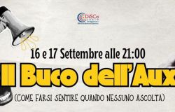 “Il buco dell’Aux” debutta al Cometa Off di Roma dal 16 al 17 settembre 2025