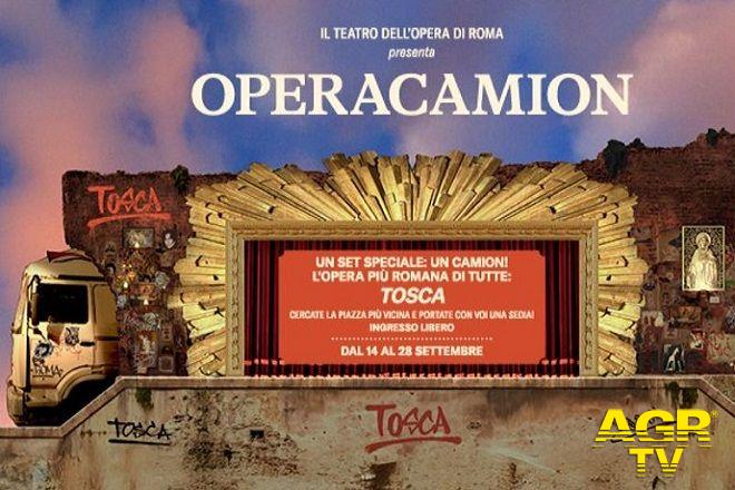 Opera Camion Tosca locandina manifestazione