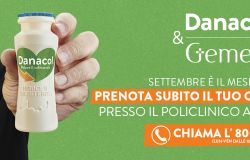 Settembre, Mese del cuore campagna di prevenzione del Gemelli e Danacol, tutti i venerdì check up gratuiti
