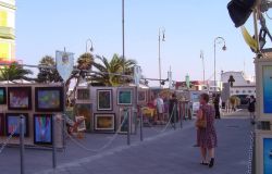 Allestimento a Piazza Anco Marzio