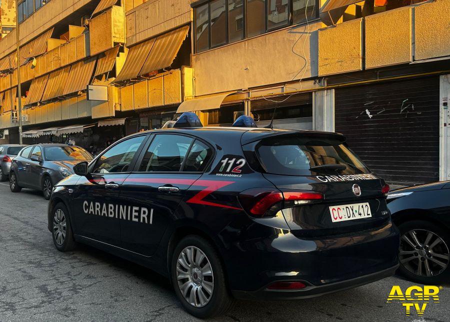 Carabinieri Casilina controlli a Cinecittà Carabinieri Casilina controlli a Cinecittà