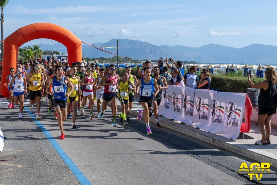 la partenza della corsa del ricordo di San Felice