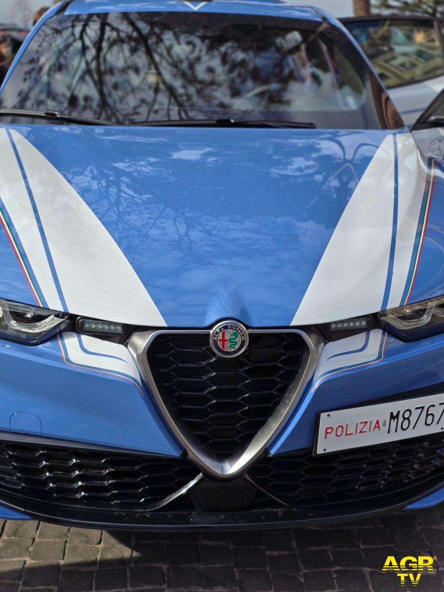 Polizia volante intervenuta