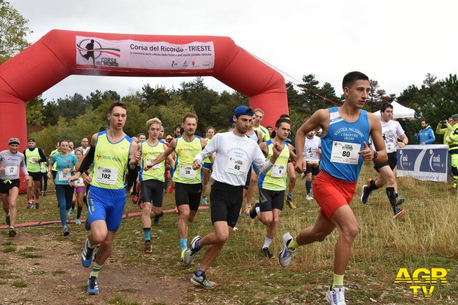 Trieste partenza Corsa del Ricordo edizione 2024 Trieste partenza Corsa del Ricordo edizione 2024