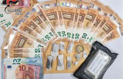 Ciampino la droga sequestrata