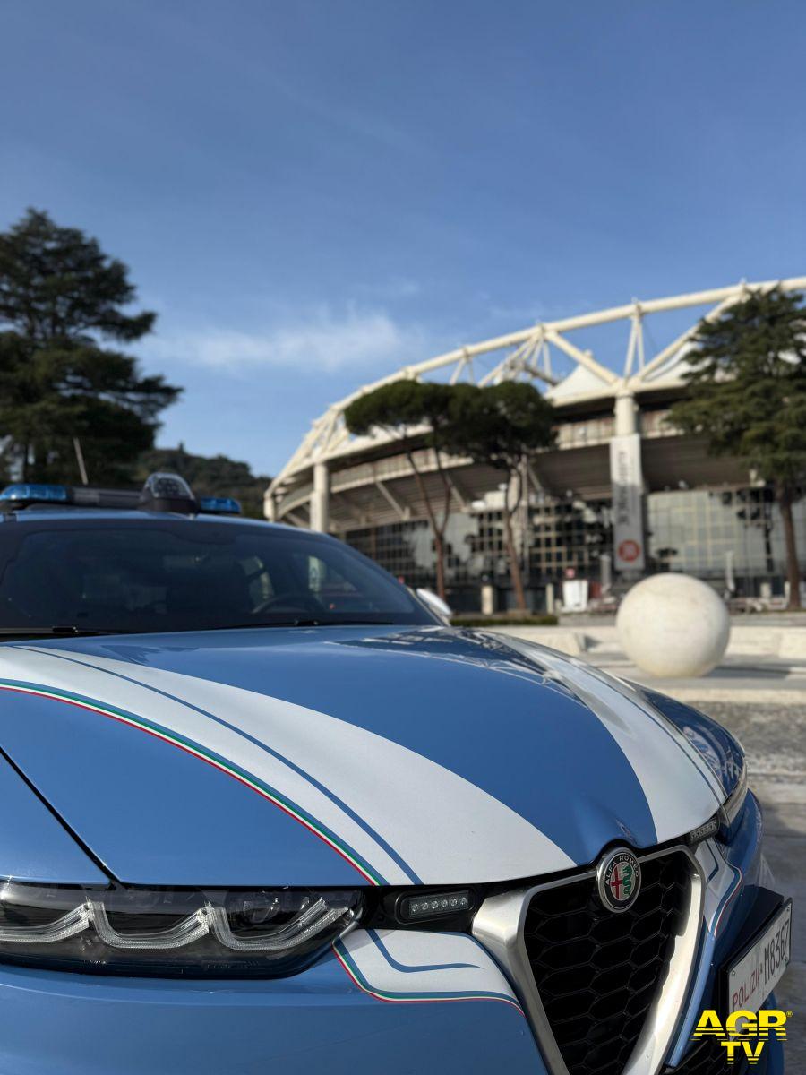 Polizia sorveglianza stadio Olimpico Polizia sorveglianza stadio Olimpico
