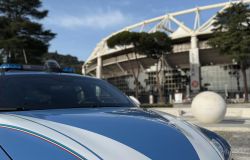 Derby all'Olimpico di Roma, sorveglianza con i droni per afflusso e deflusso dei tifosi, definito il piano di sicurezza