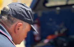 Polizia dronista in azione