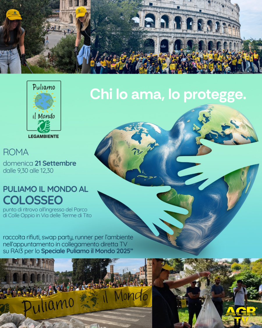 Appuntemento Puliamo il mondo SpecialeCOLOSSEO Appuntemento Puliamo il mondo SpecialeCOLOSSEO