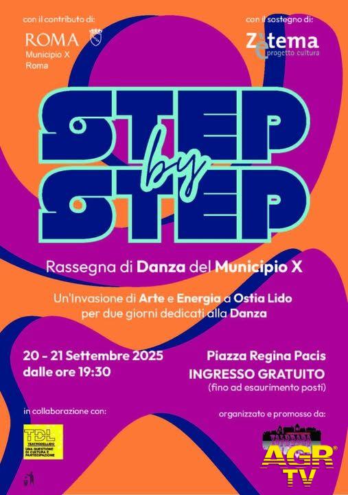 step by step locandina evento