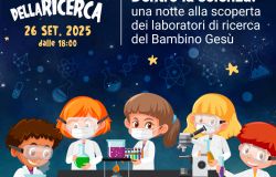 Notte Europea dei Ricercatori, dall'IA al 3D, al Bambino Gesù le scoperte scientifiche raccontate ai più piccoli