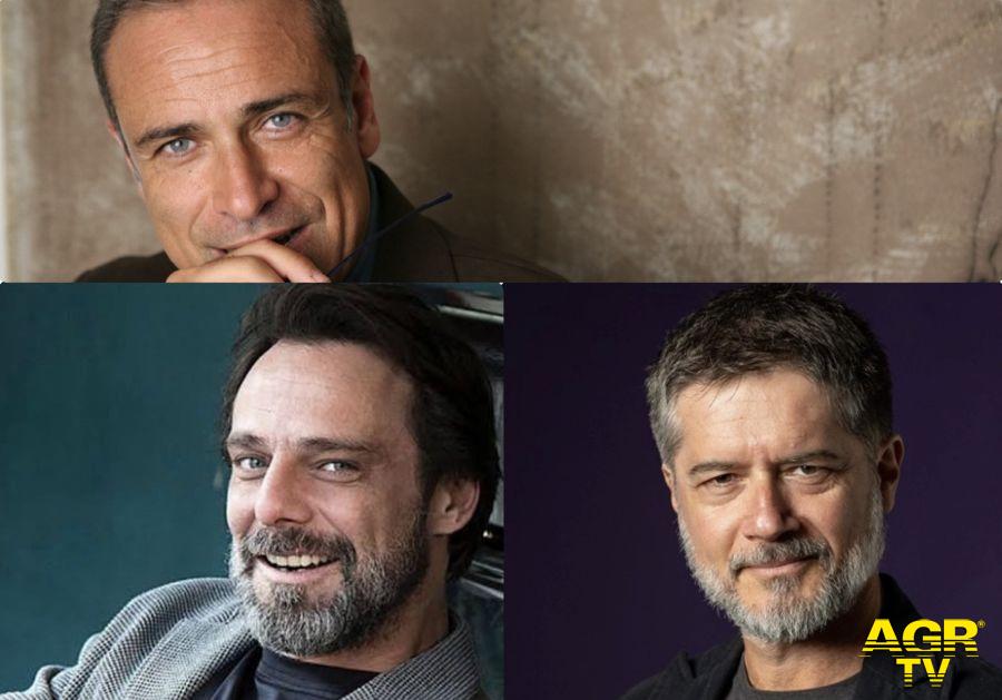 Alessandro Preziosi, Enzo De Caro, Ettori Bassi foto da comunicato stampa