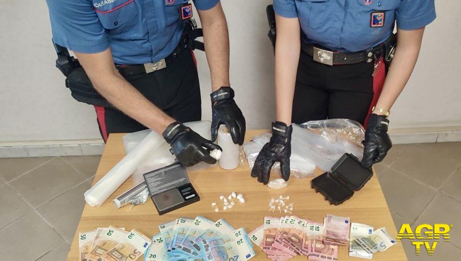 Carabinieri la droga sequestrata a Nettuno dai militari