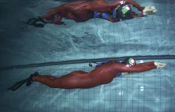 Ventotene capitale dell'apnea paralimpica