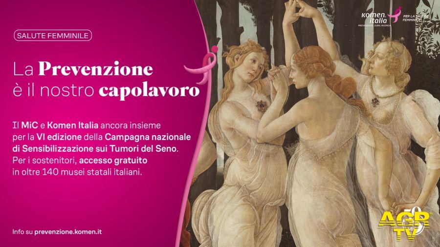 Mic Komen 2025 VI Campagna prevenzione tuori al seno
