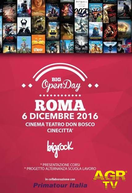 Roma, Big Open day di grafica