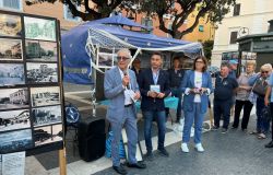 Sindaco di Anzio Aurelio Lo Fazio e l’assessore al Turismo, Spettacolo e Sport Valentina Corrado