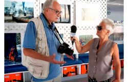 Pino Rampolla con Anna Maria IEVA di AGRTV - Foto di Emidio Bianchi Pino Rampolla con Anna Maria IEVA di AGRTV - Foto di Emidio Bianchi