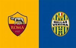 La Roma vince soffrendo contro l’indomito Hellas Verona e aggancia la vetta della classifica