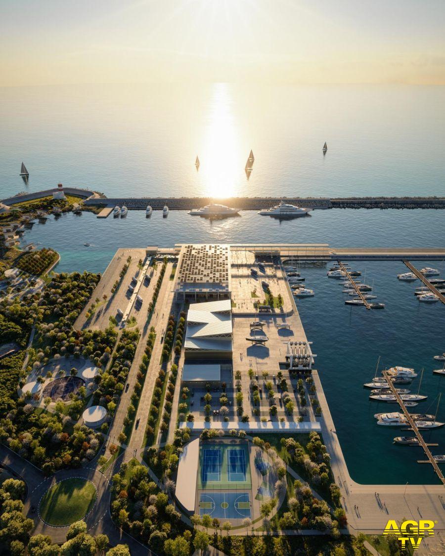 Tavoli del mare il porto di Fiumicino progetto
