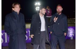 De Rossi con l'assessore allo sport del Campidoglio Onorato
