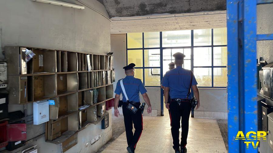 Carabinieri EUR L'intervento in zona Corviale