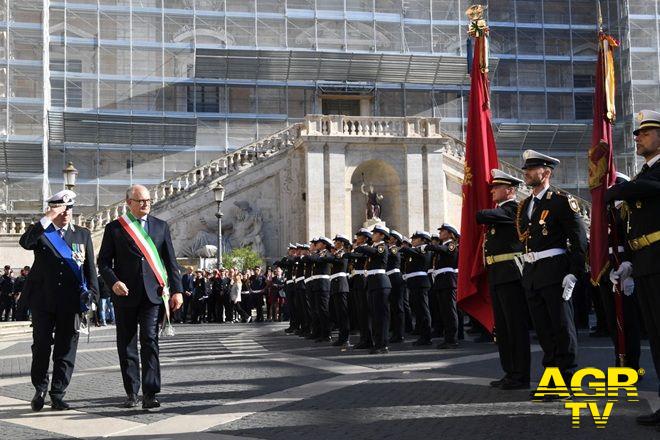155° anniversario polizia locale Gualtieri passa in rassegna il Corpo foto comune di Roma 155° anniversario polizia locale Gualtieri passa in rassegna il Corpo foto comune di Roma