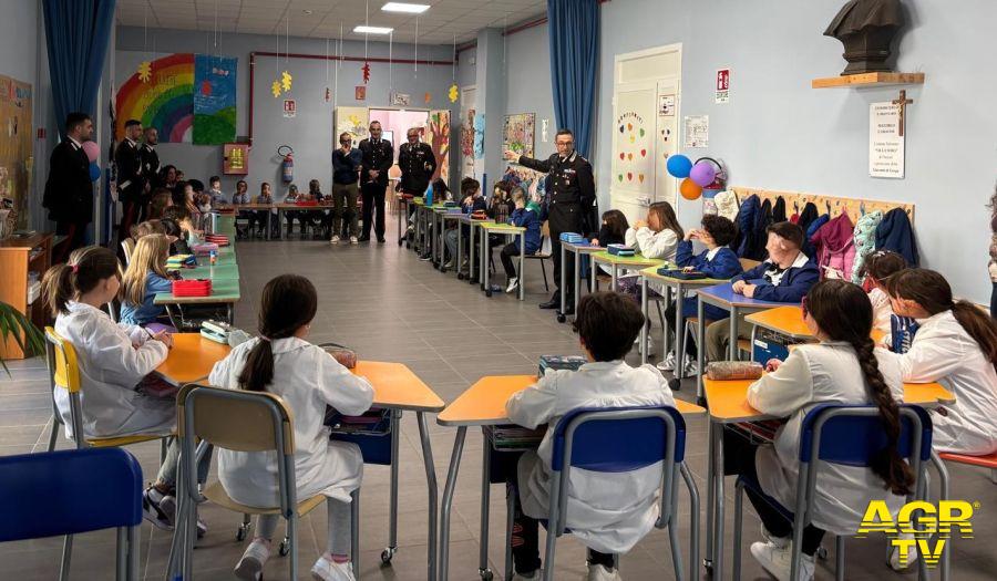 Gorga, Carabinieri con il sindaco nelle aule per la cultura della legalità