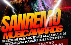 Ladispoli, la semifinale del Sanremo Music Awards al teatro Marco Vannini l'8 ed il 9 novembre