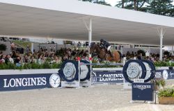 Harrie Smolders in azione al Gran Premio LGCT equitazione circo massimo foto da comunicato